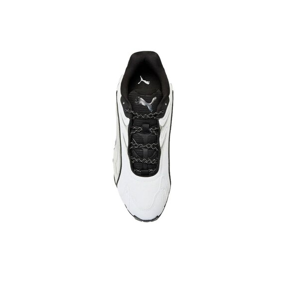 Puma Inhale Smile Men’s Shoes White Silver Black Size 10 Athletic Sneakers NIB - Picture 5 of 6